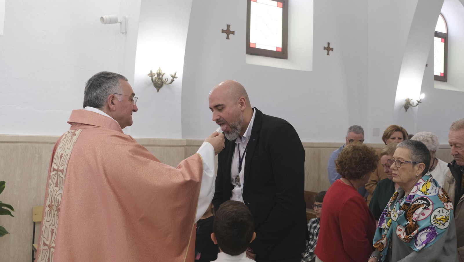 Imágenes de la bendición de la Borriquita de El Alquián, por el Obispo de Almería