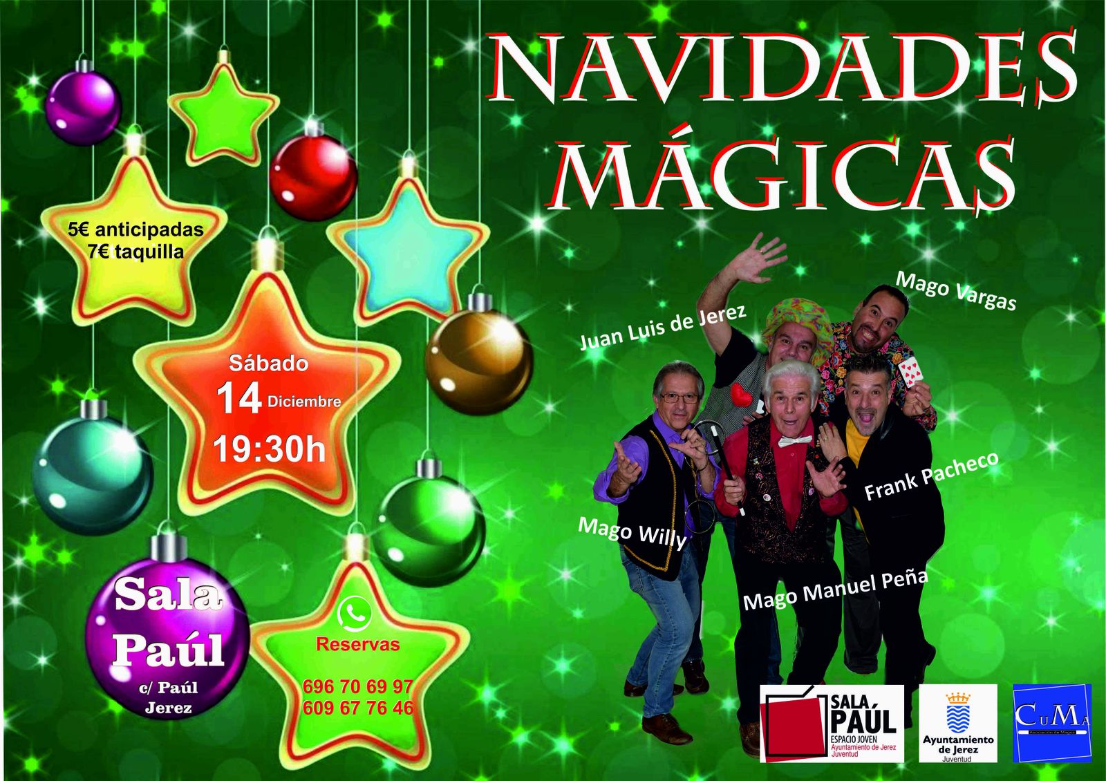 Bodegas Williams & Humbert.  Conferencia 'Vinos de Jerez, diversidad y versatilidad en la gastronomía' de José Ferrer Morató.  Jueves 12 de diciembre, a las 19 horas. Bodegas Williams & Humbert (Ctra. Nacional IV, km. 641).