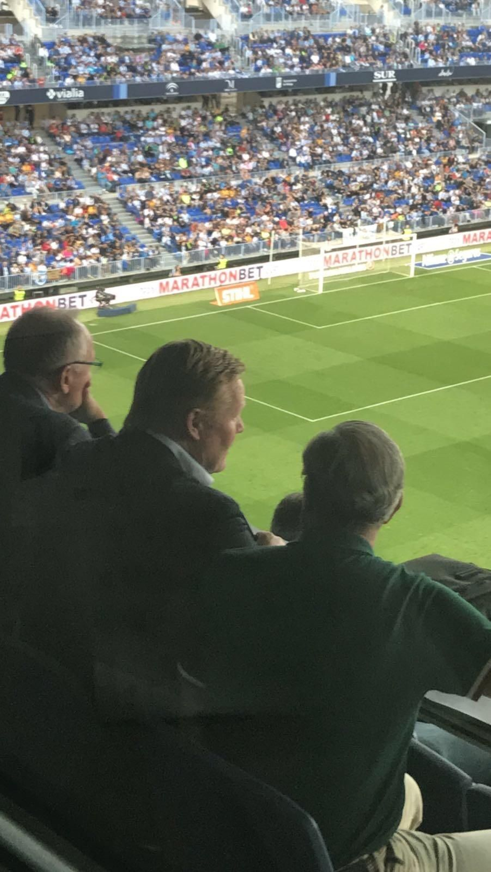 Koeman, espía en La Rosaleda