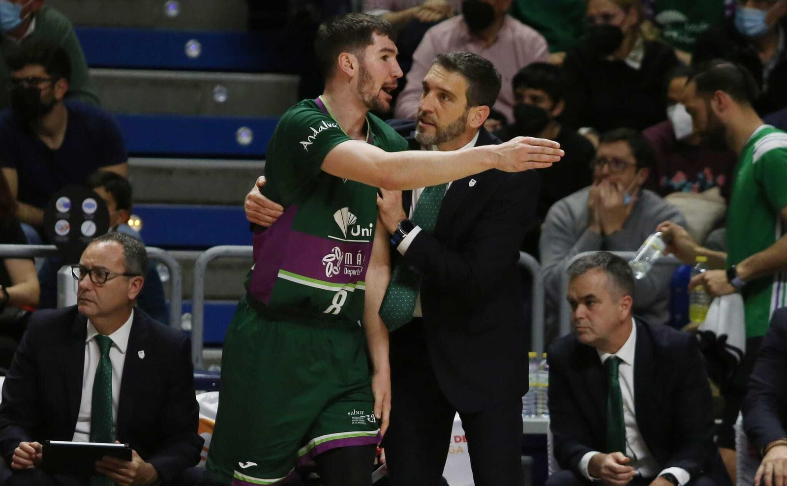 Las fotos del Unicaja-Surne Bilbao Básket