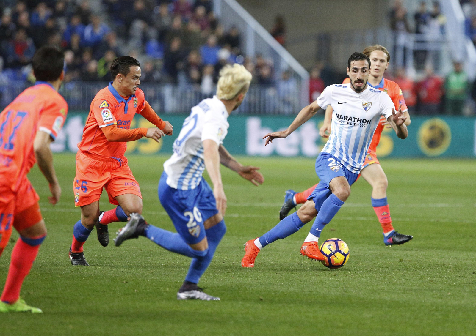 Las imágenes del Málaga-Las Palmas