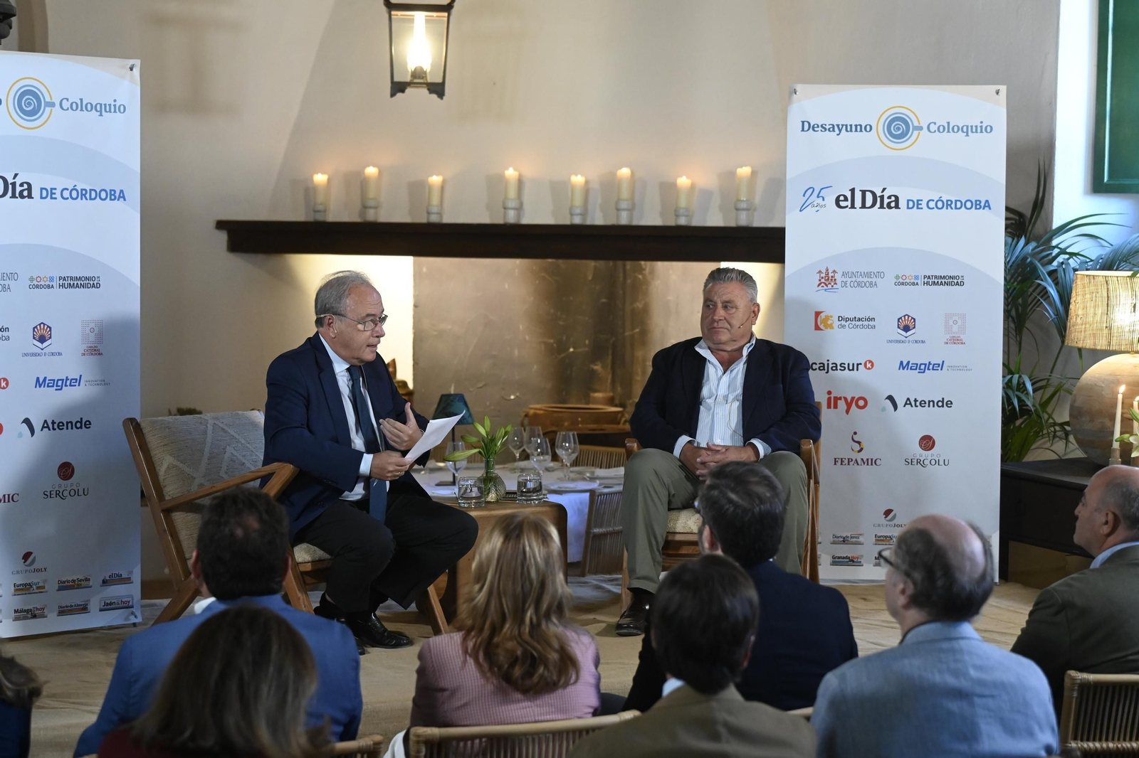 El Desayuno-coloquio por el 25 aniversario de 'El Día de Córdoba', en imágenes