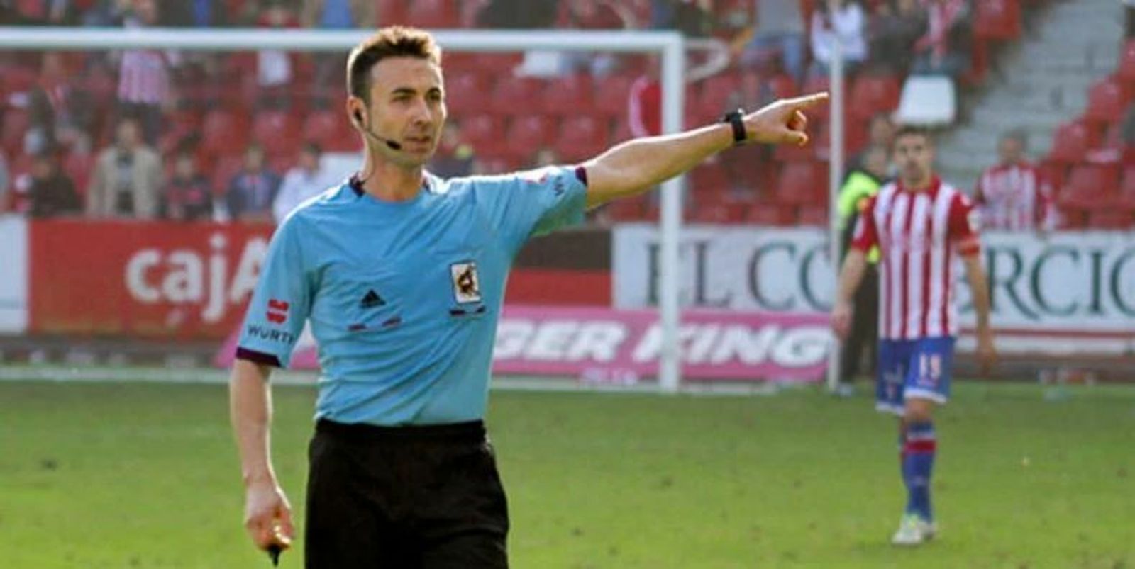 Santos Pargaña, durante un partido.