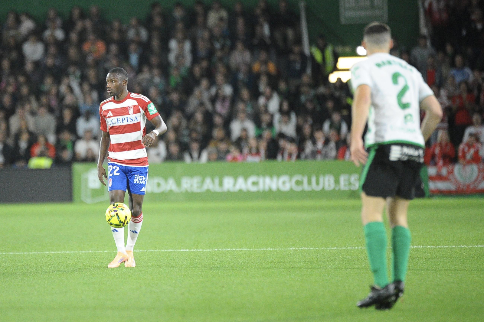 Las mejores imágenes del Racing-Granada CF