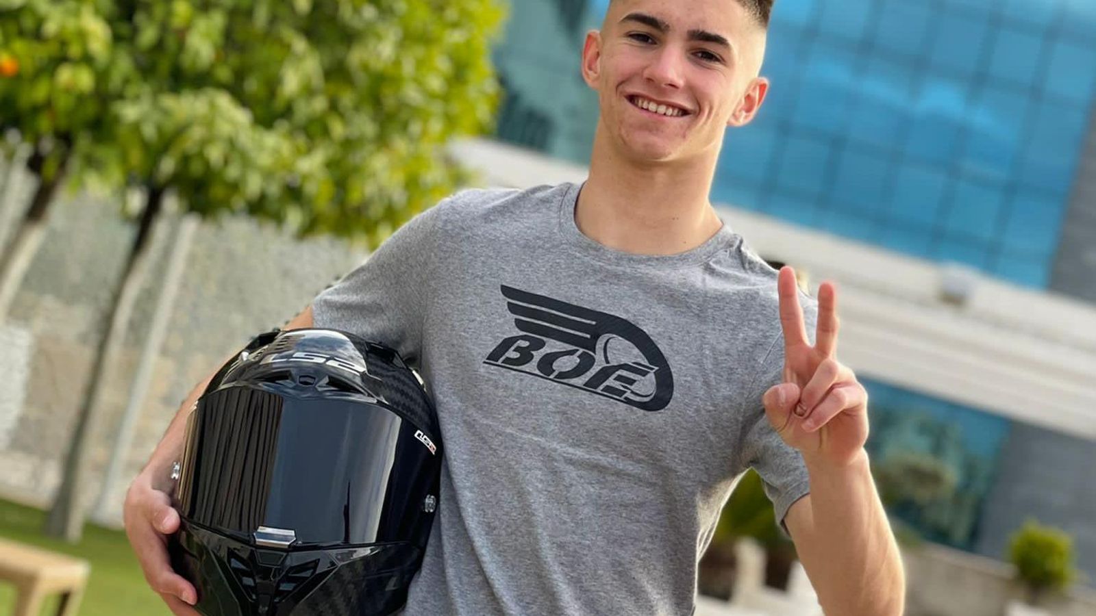 David Muñoz, formado en la escuela de pilotos del Circuito de Jerez.