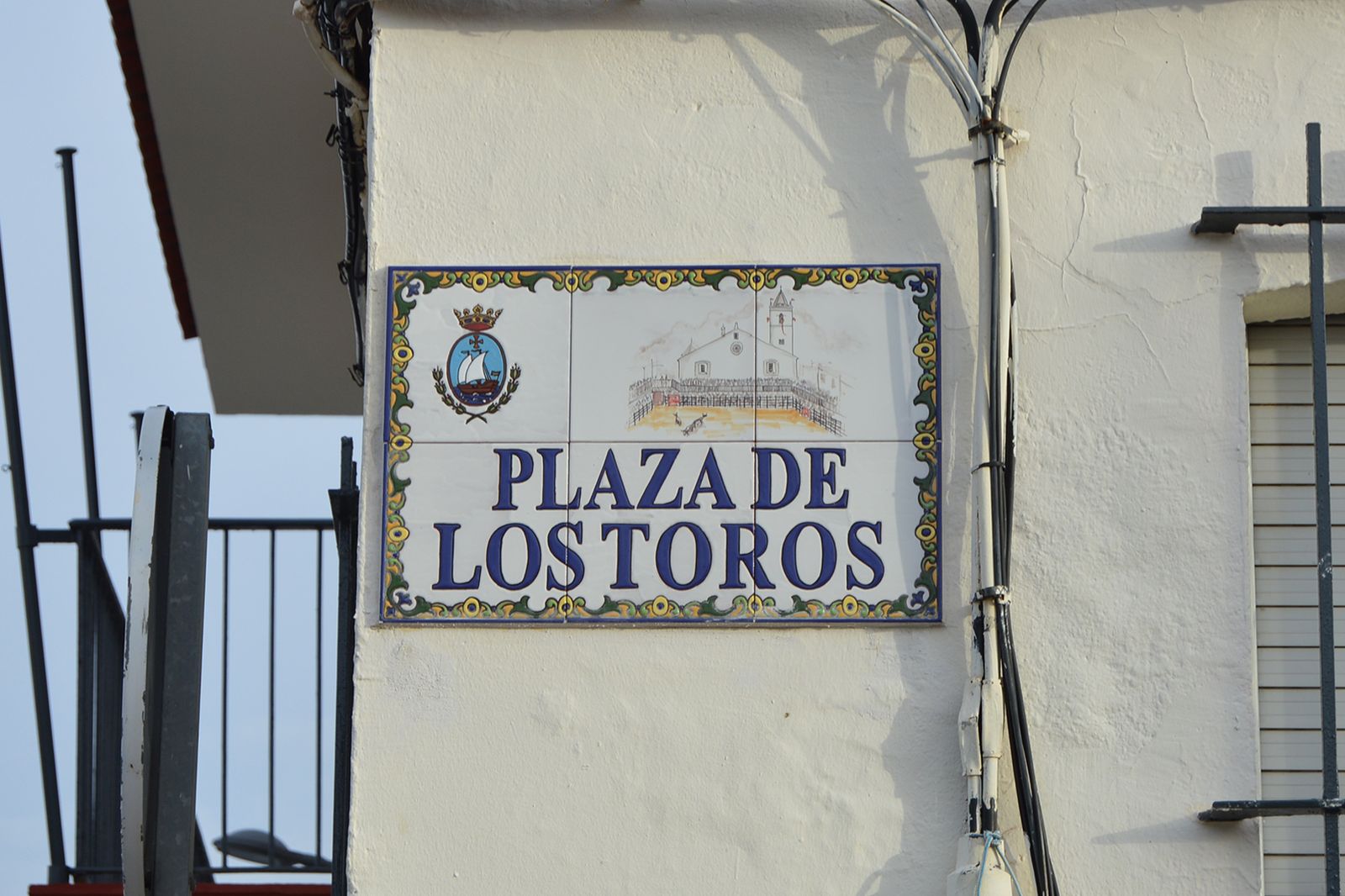 Rotulación Plaza de los Toros.
