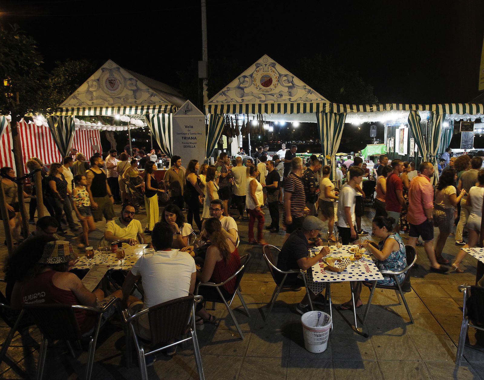 Imágenes de la Velá de Santa Ana