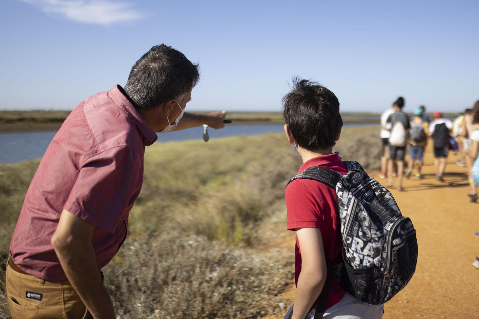 Imagen de archivo de una iniciativa de educación ambiental para niños.