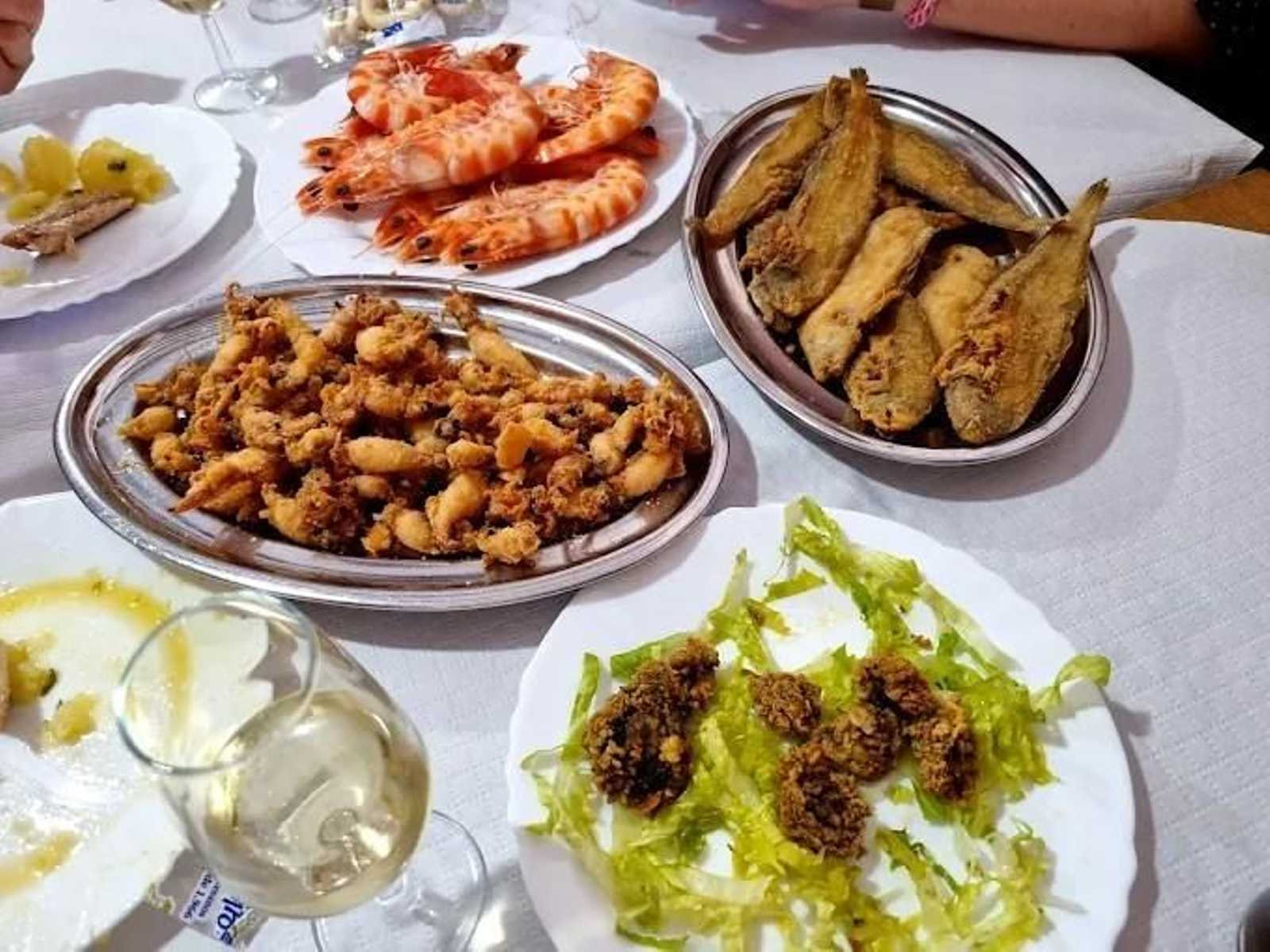 Tapas de Casa Bar Perico, en Sanlúcar.