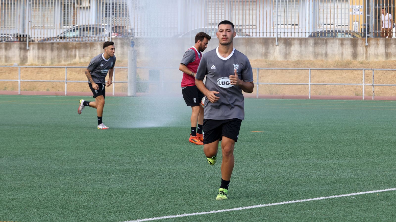 Entrenamiento del Xerez CD en la Granja