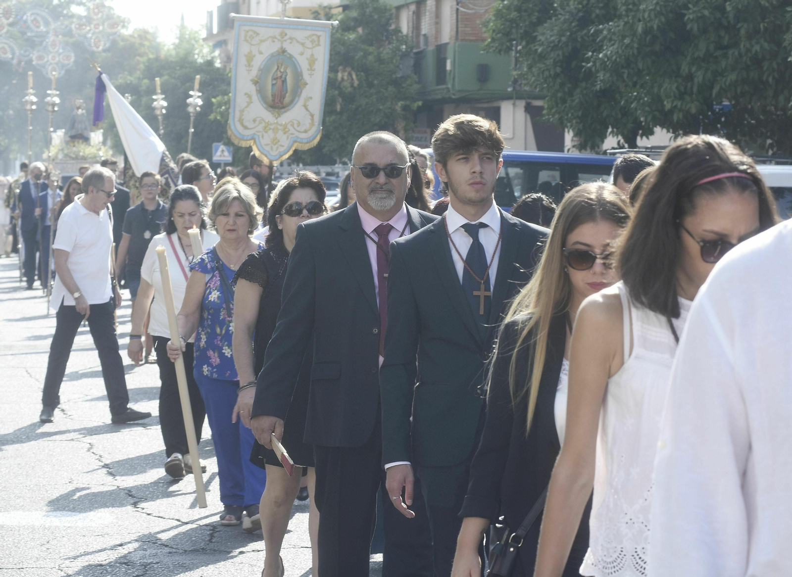 El primer traslado de la Fuensanta en el 25 aniversario de su Coronación, en fotografías