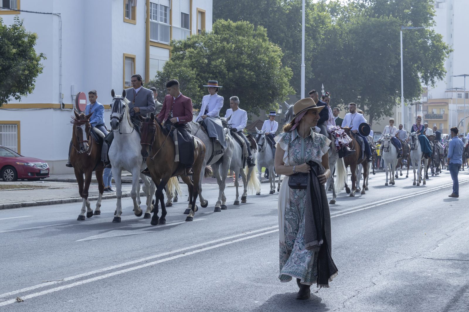 El Rocío 2023: Imágenes de los peregrinos de la Hermandad de Emigrantes