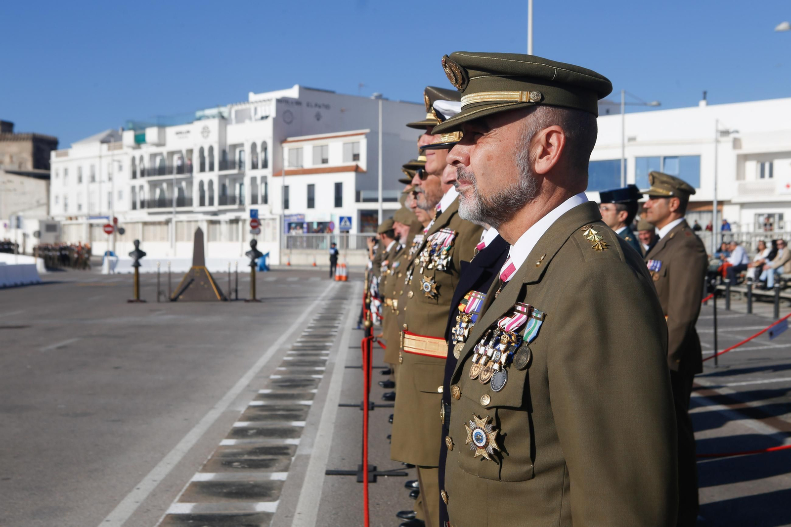 Las fotos de la jura de bandera civil en Tarifa