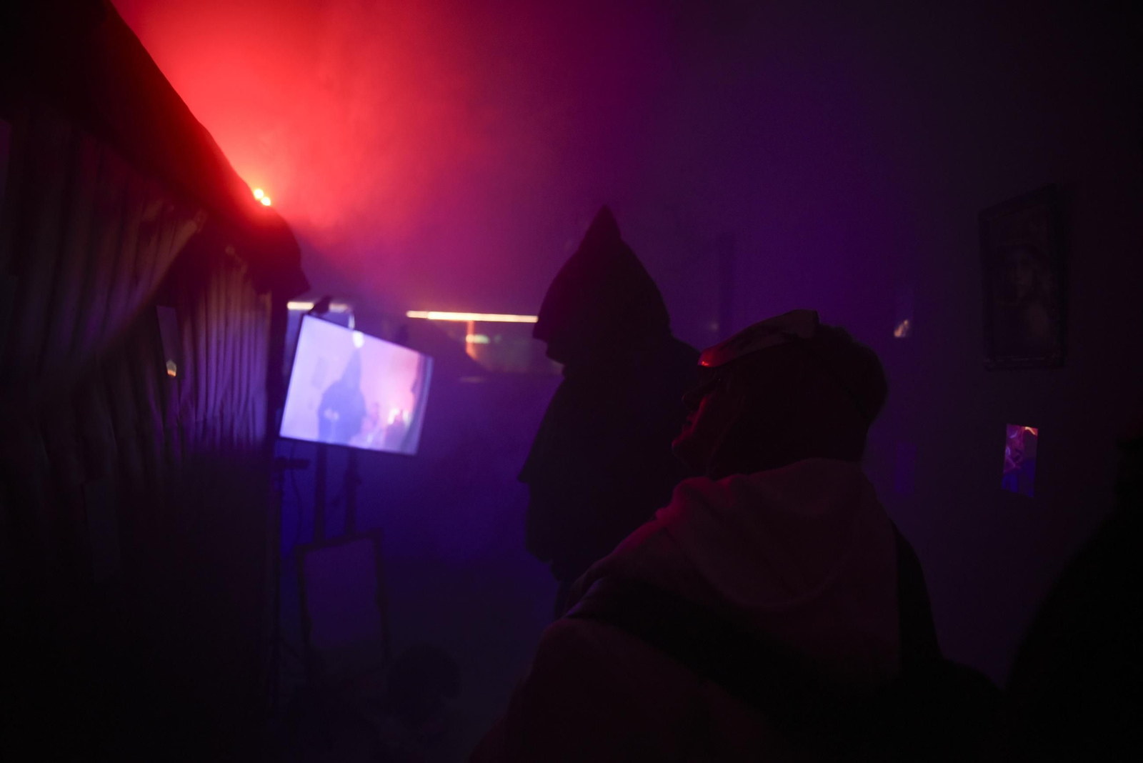 Fotos del horror freak por Halloween en La Línea