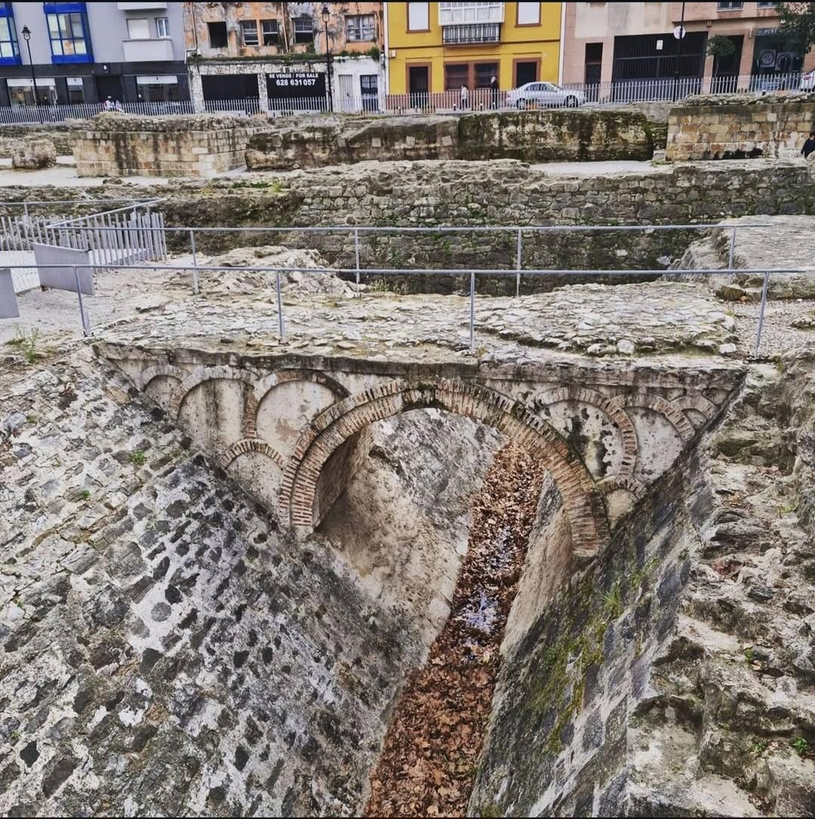 Las murallas de Algeciras.