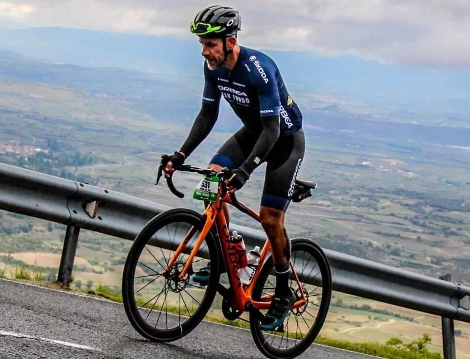 El jefe de la Policía Local de Almodóvar, en una foto de Facebook.