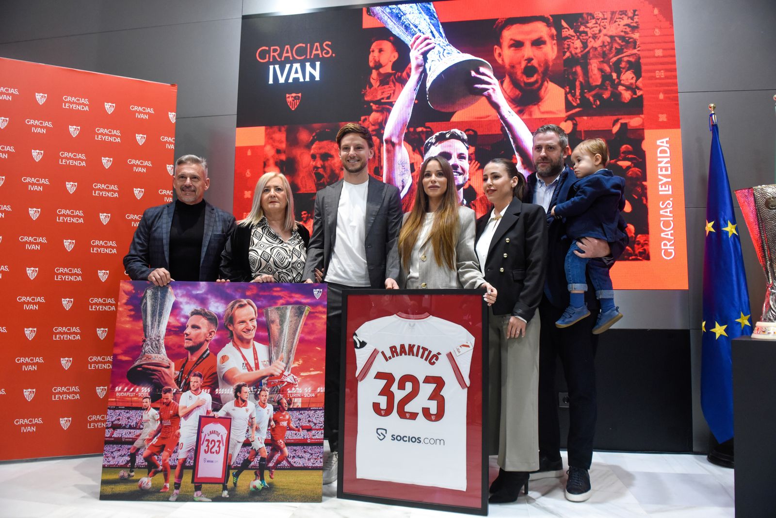 Despedida de Rakitic del Sevilla