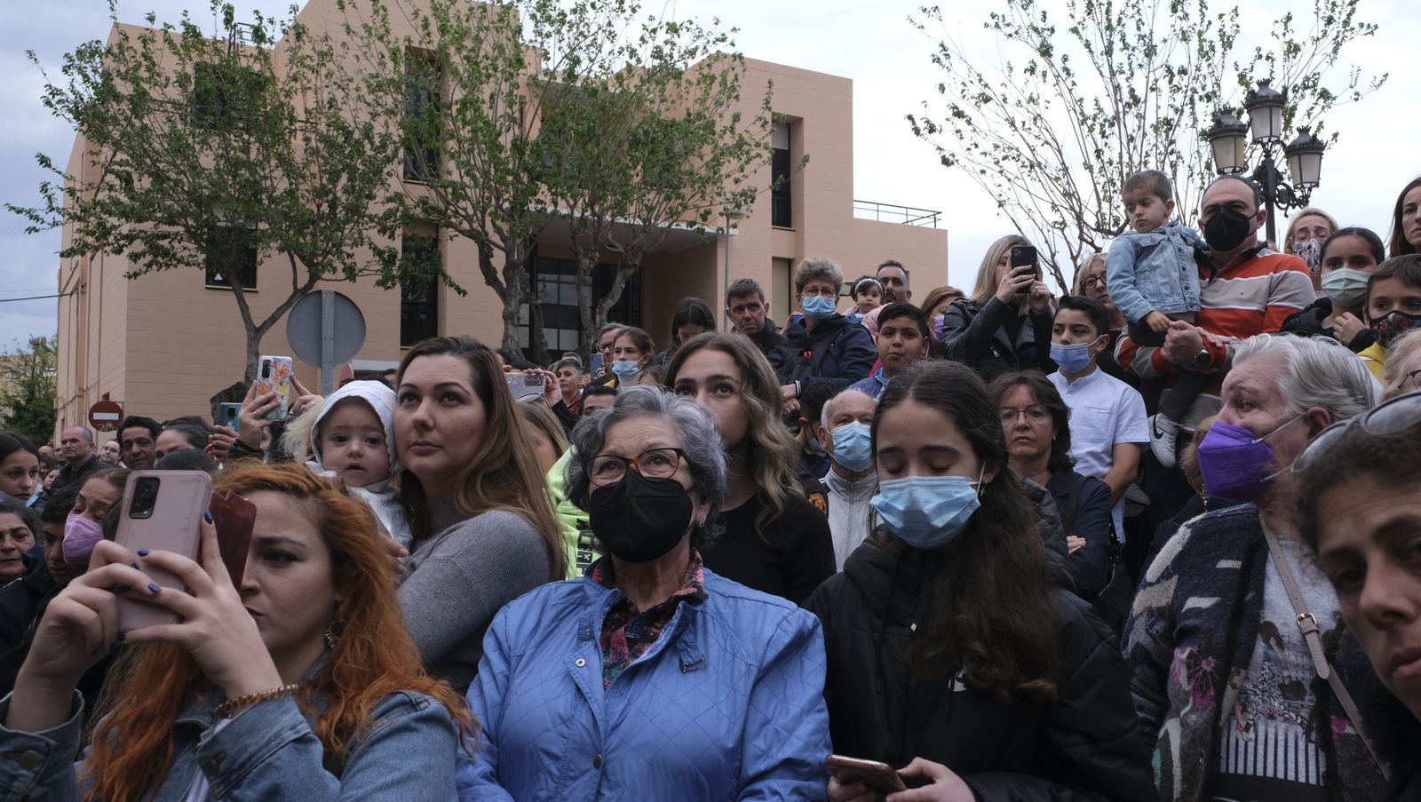 Procesión del Encuentro en Almería, en imágenes.