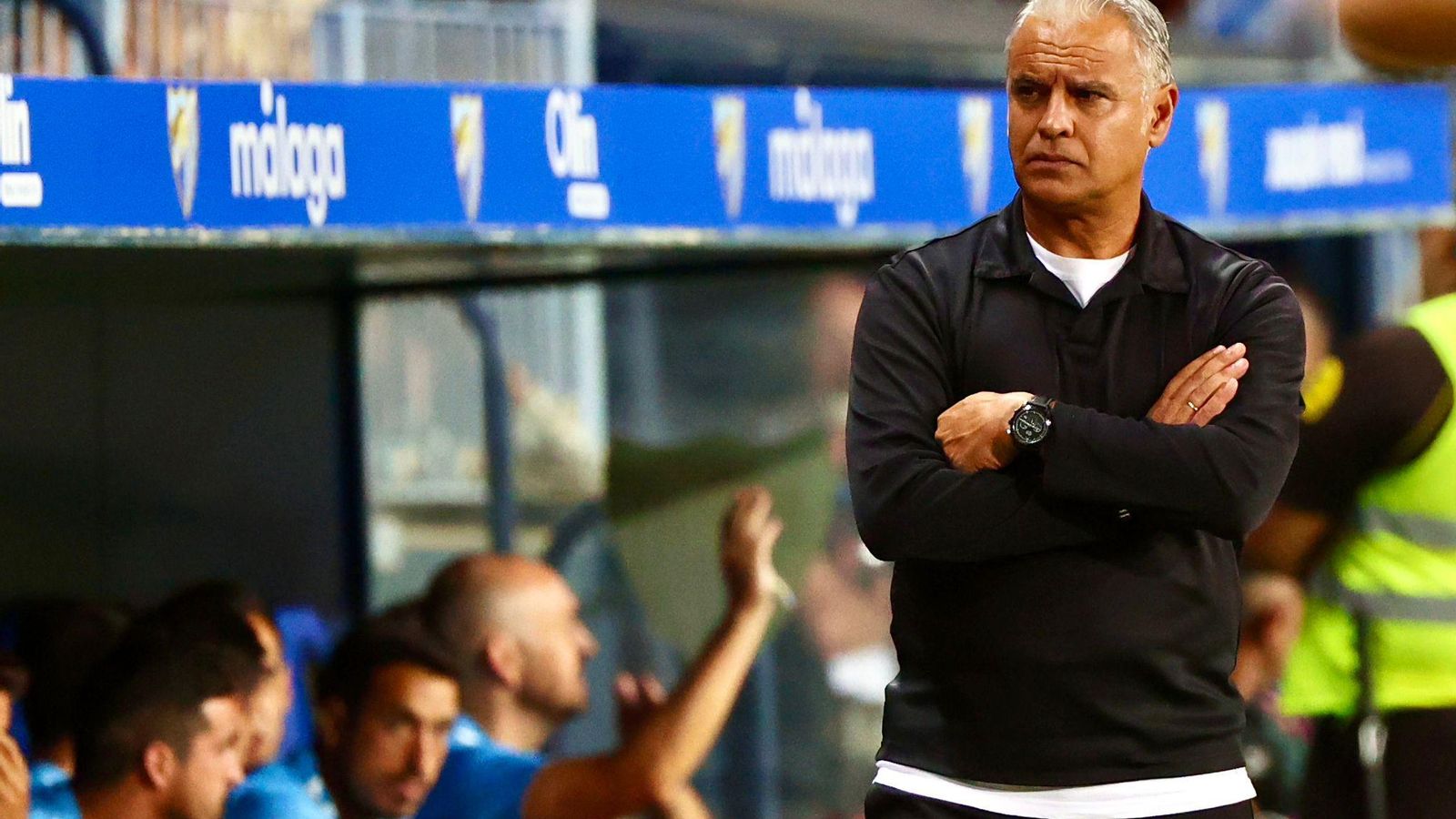 El Málaga CF - Elche, en fotos