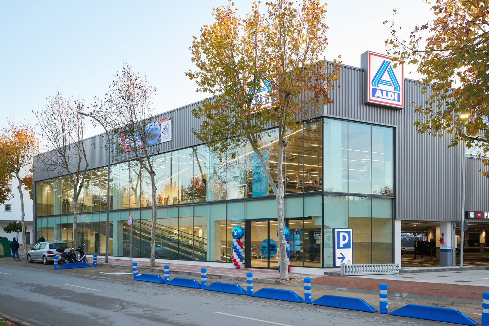 Supermercado de Aldi en Dos Hermanas.