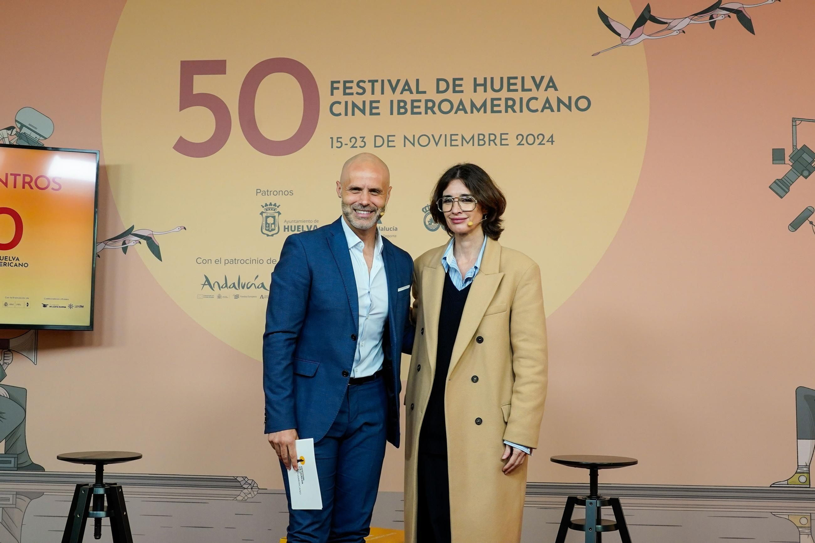 Imágenes de Paz Vega, ganadora del Premio Luz de la 50 edición del Festival de Cine Iberoamericano