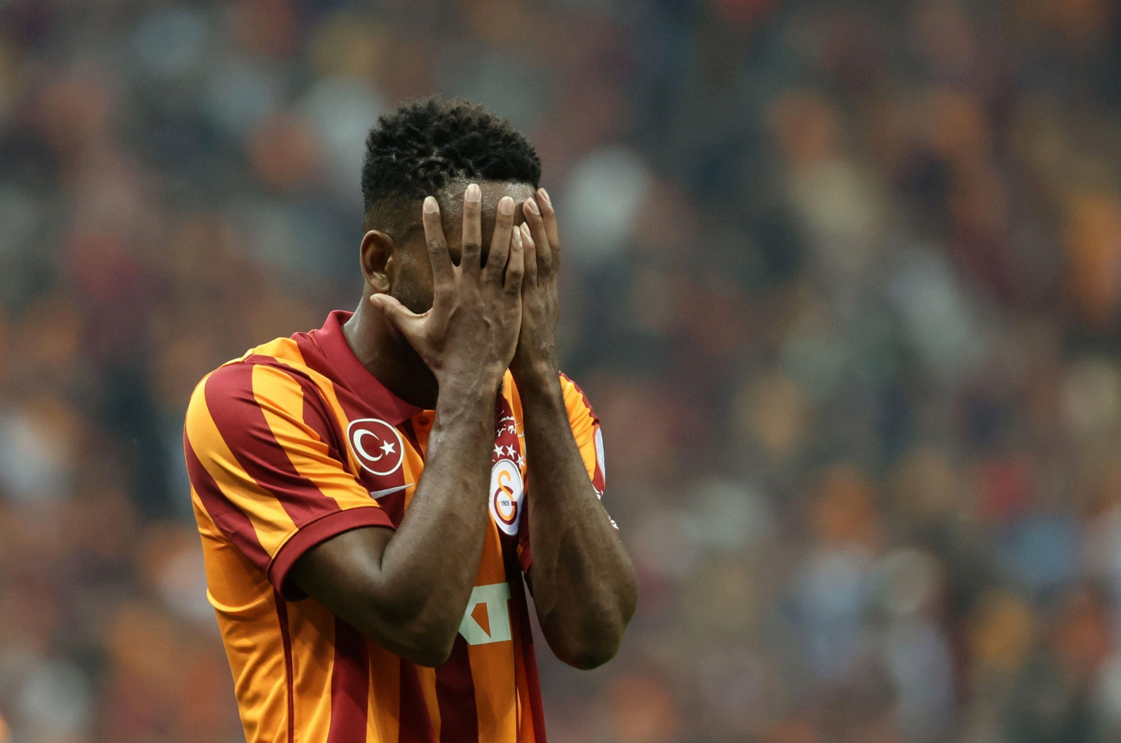 Bakambu, con el Galatasaray.