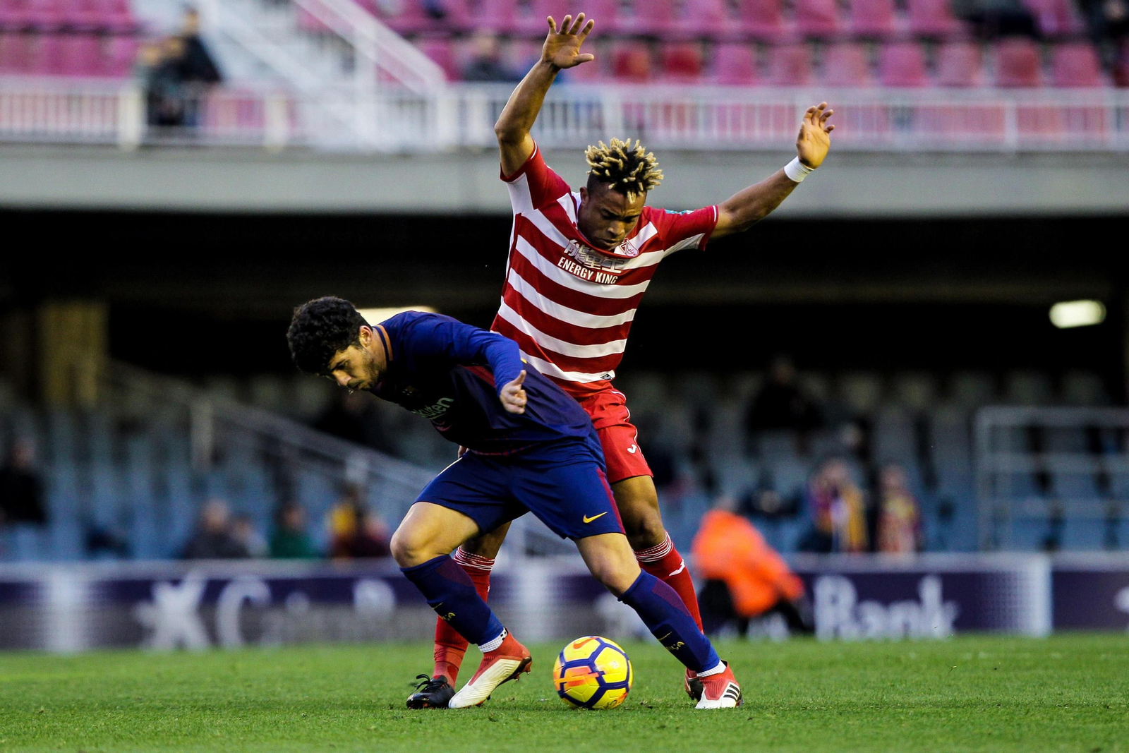 Las imágenes del Barcelona B-Granada