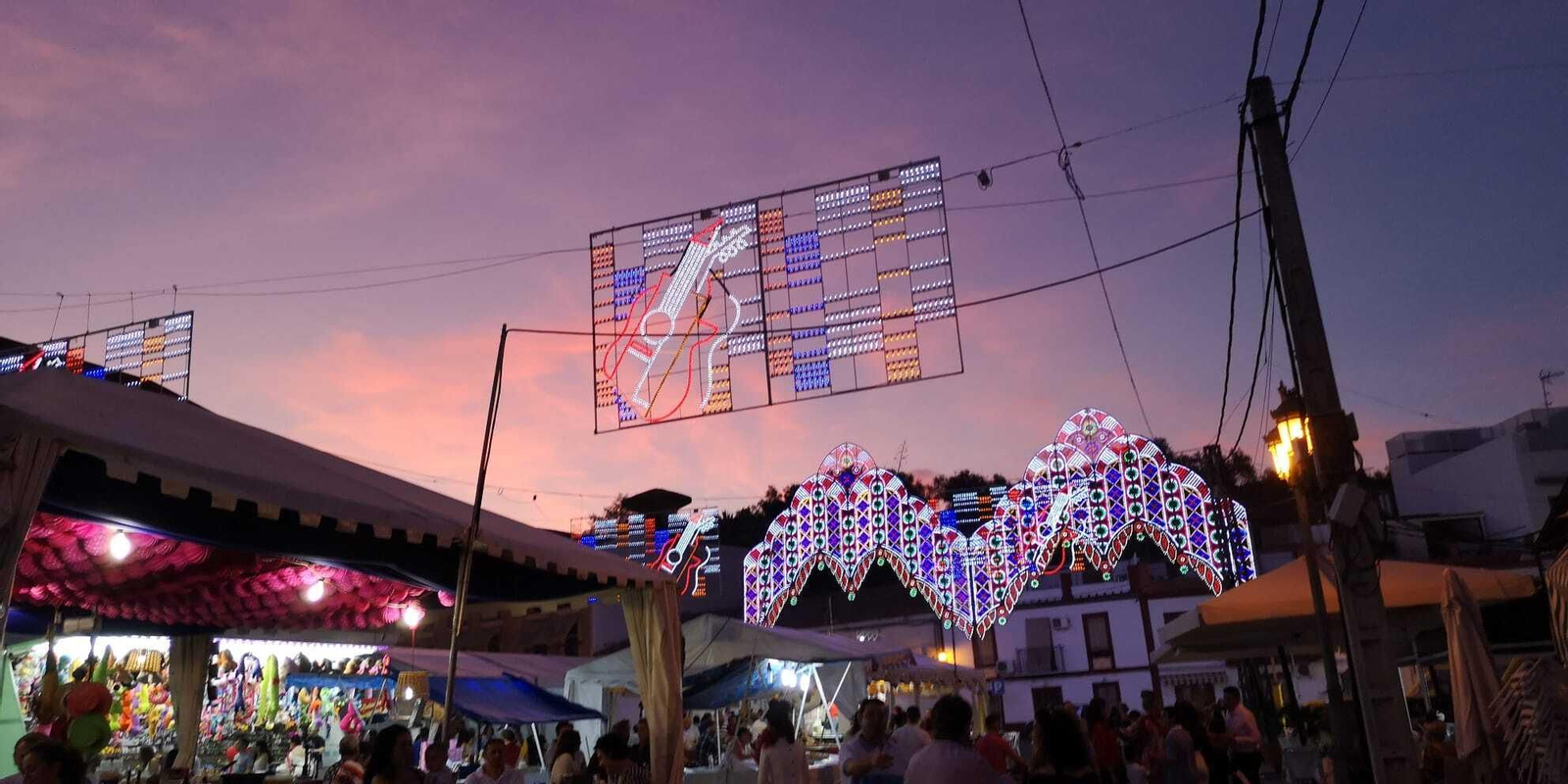 Feria de Montoro antes de la pandemia.