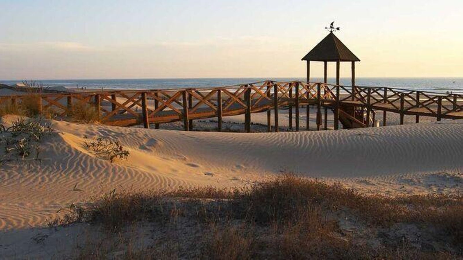 Playa de Cortadura de Cádiz.
