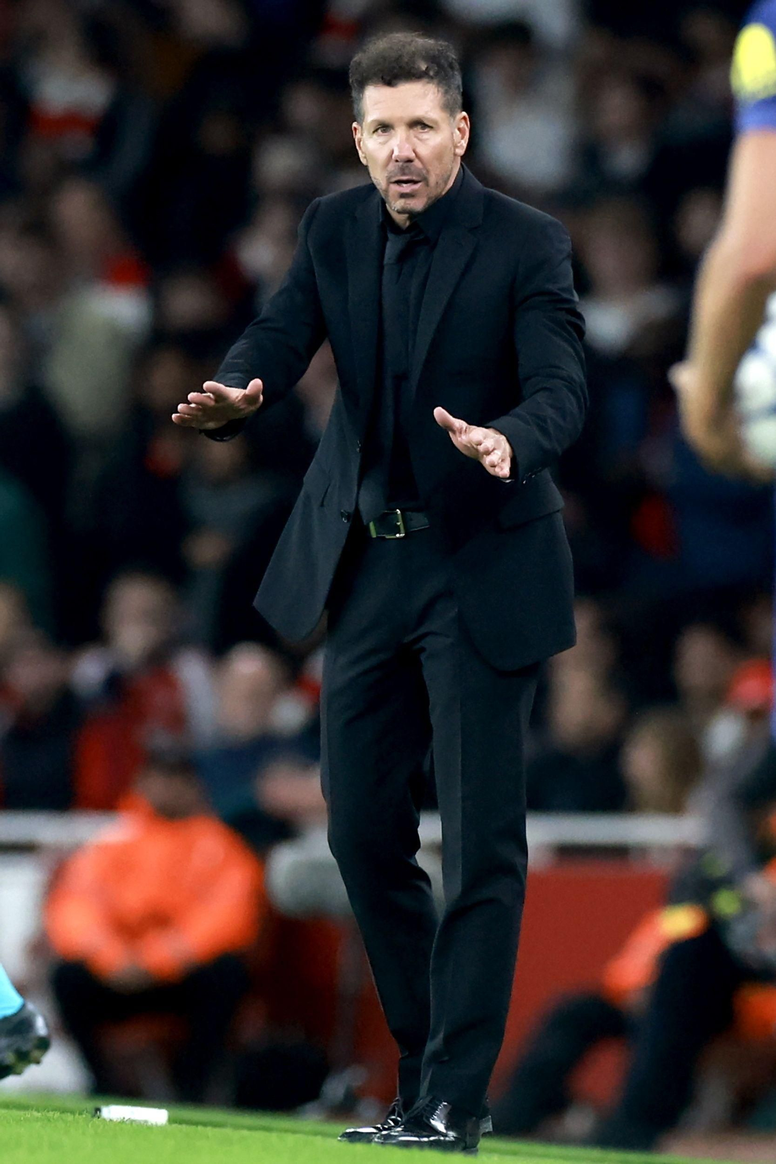 Las fotos del Arsenal-Atlético de Madrid