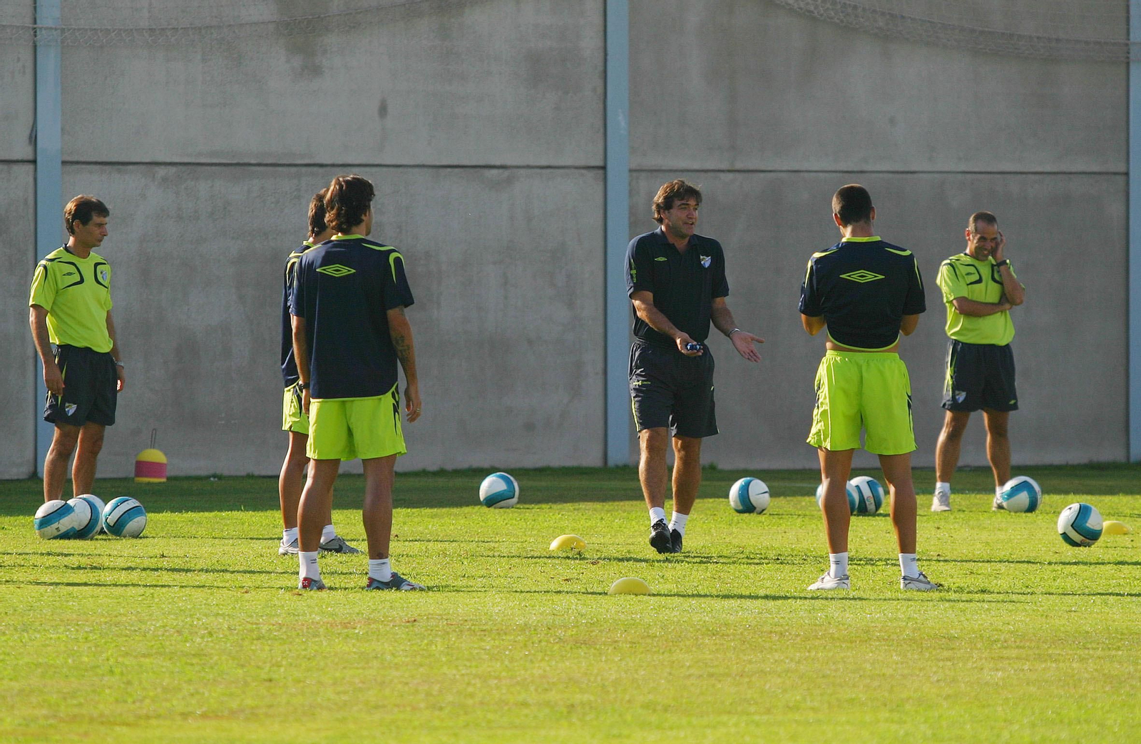 El paso de Marcos Alonso por el Málaga CF, en fotos