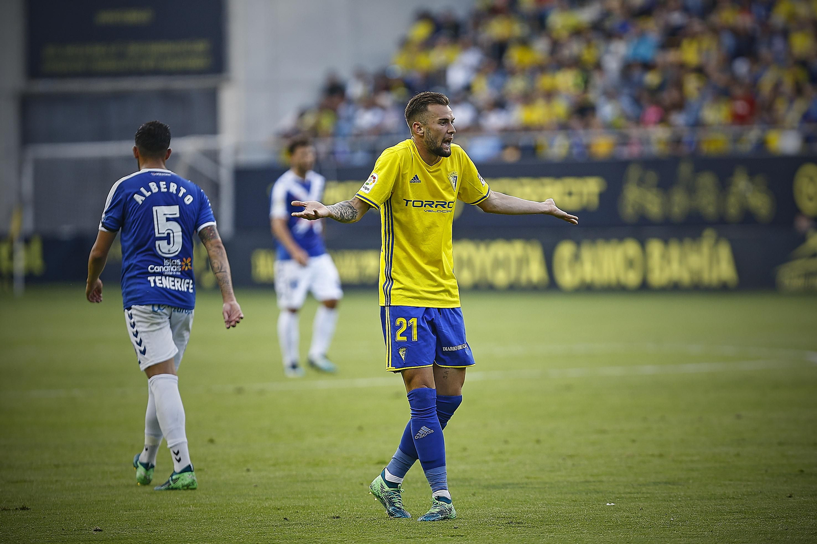 Imágenes del partido Cádiz C.F. - C.D. Tenerife