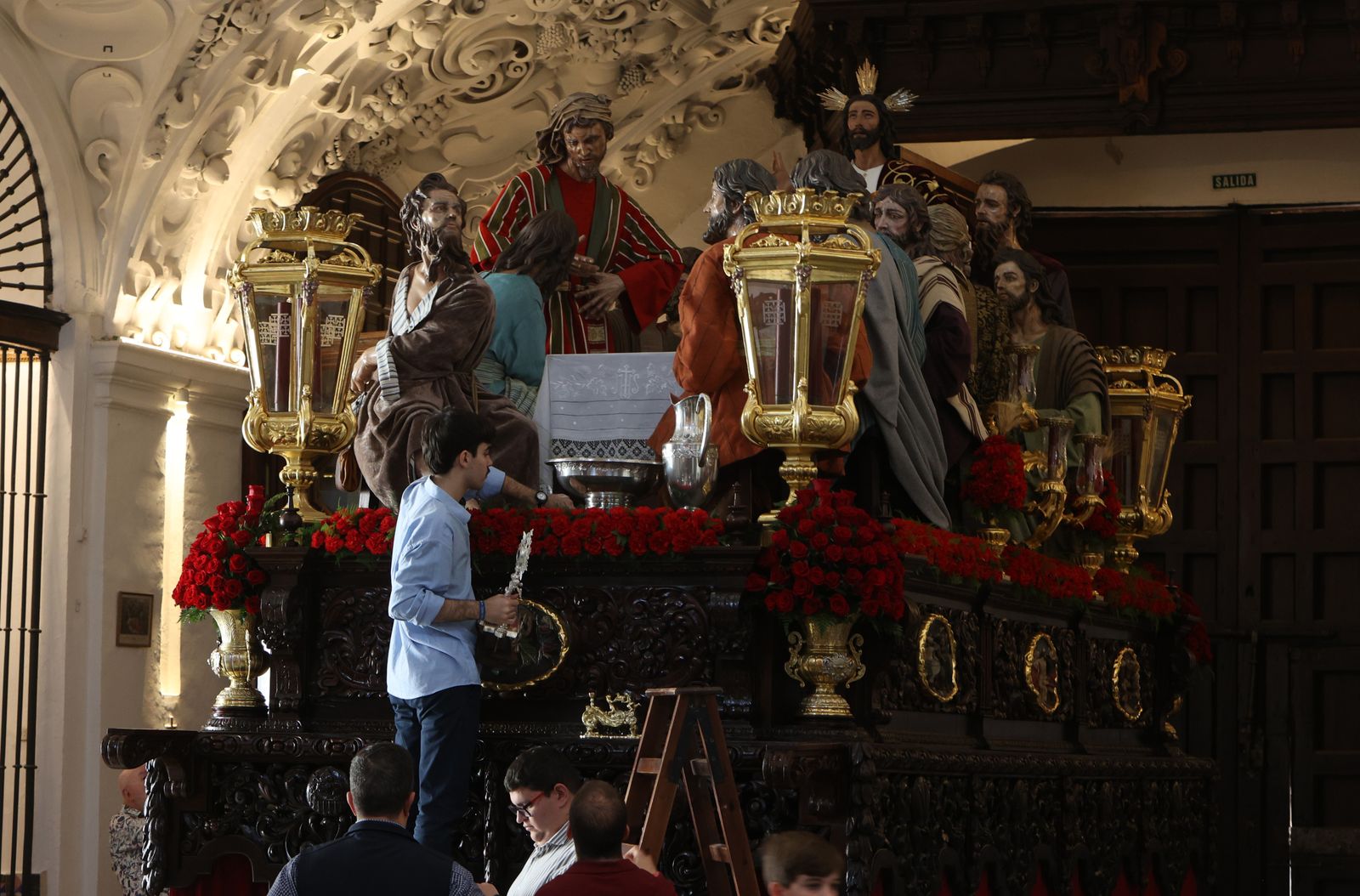 Ambiente previo al Domingo de Ramos