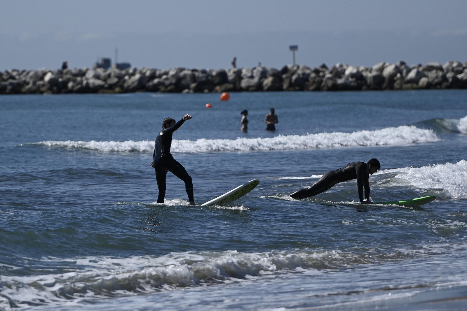 Así lucen las playas y chiringuitos de Málaga este sábado (fotos)