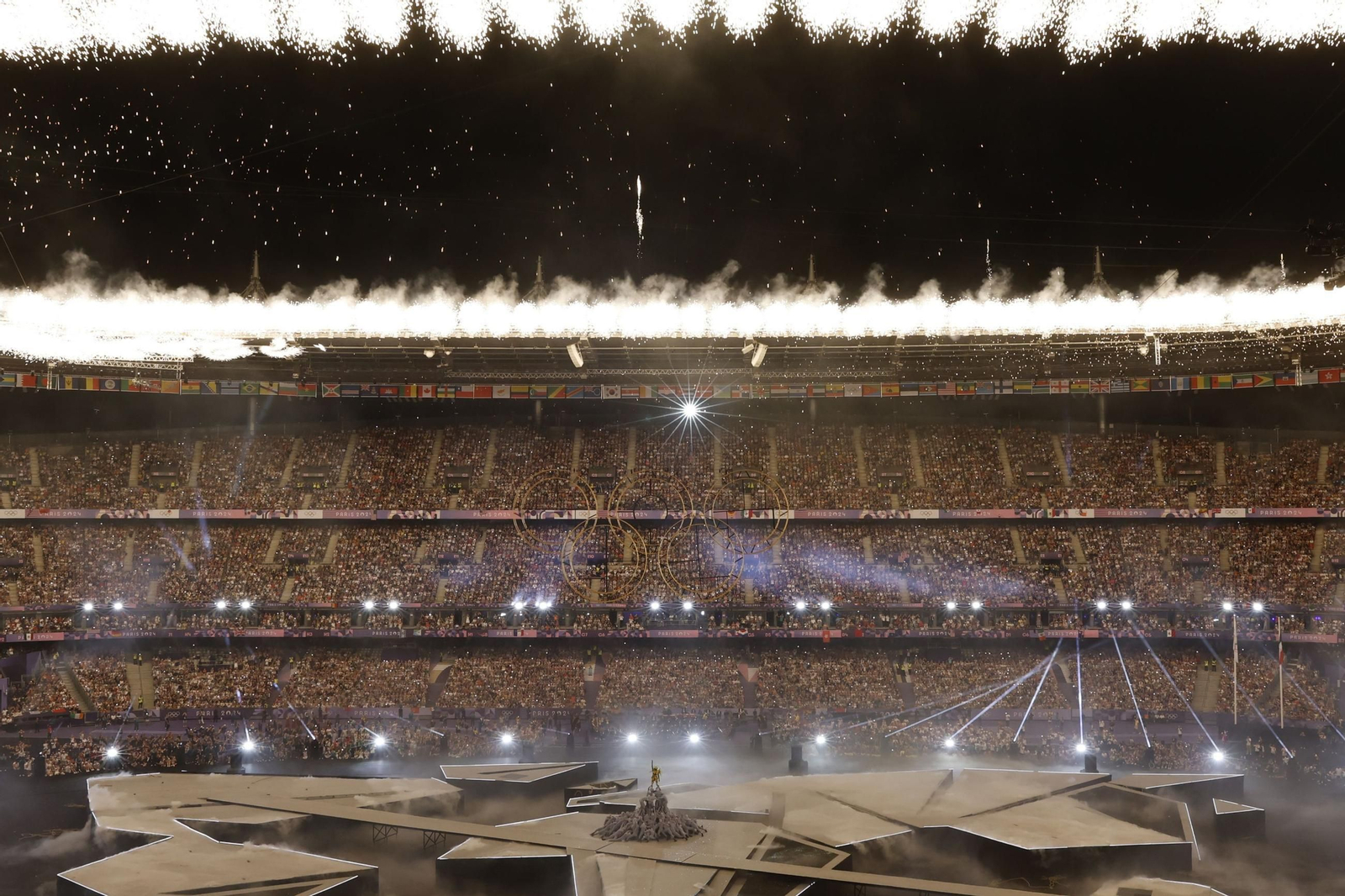Las fotos de la ceremonia de clausura de los Juegos Olímpicos París 2024