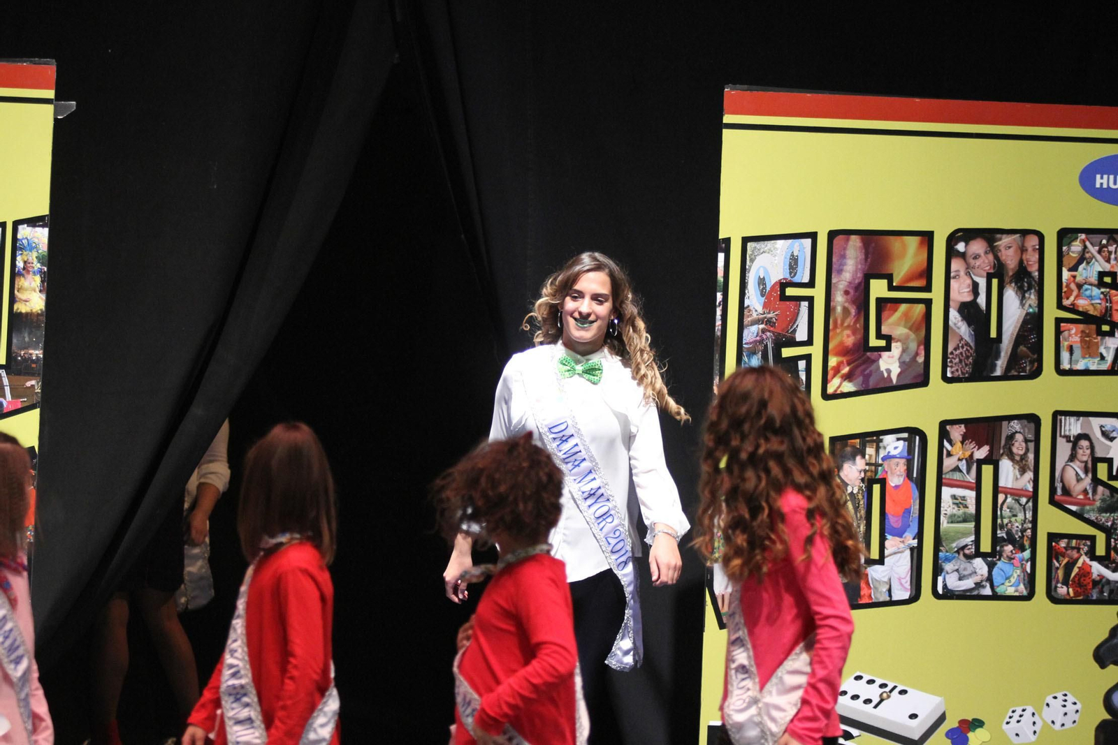 Gala de la coronación de  la choquera mayor e infantil del Carnaval Colombino 2018