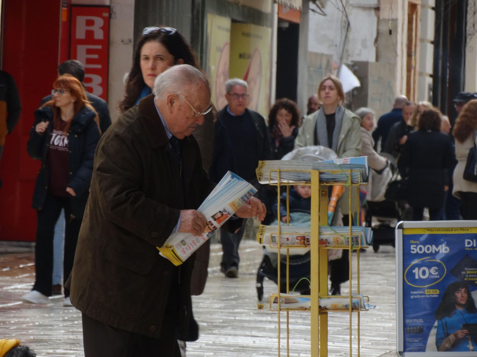 Fotos de ambiente en la mañana del lunes
