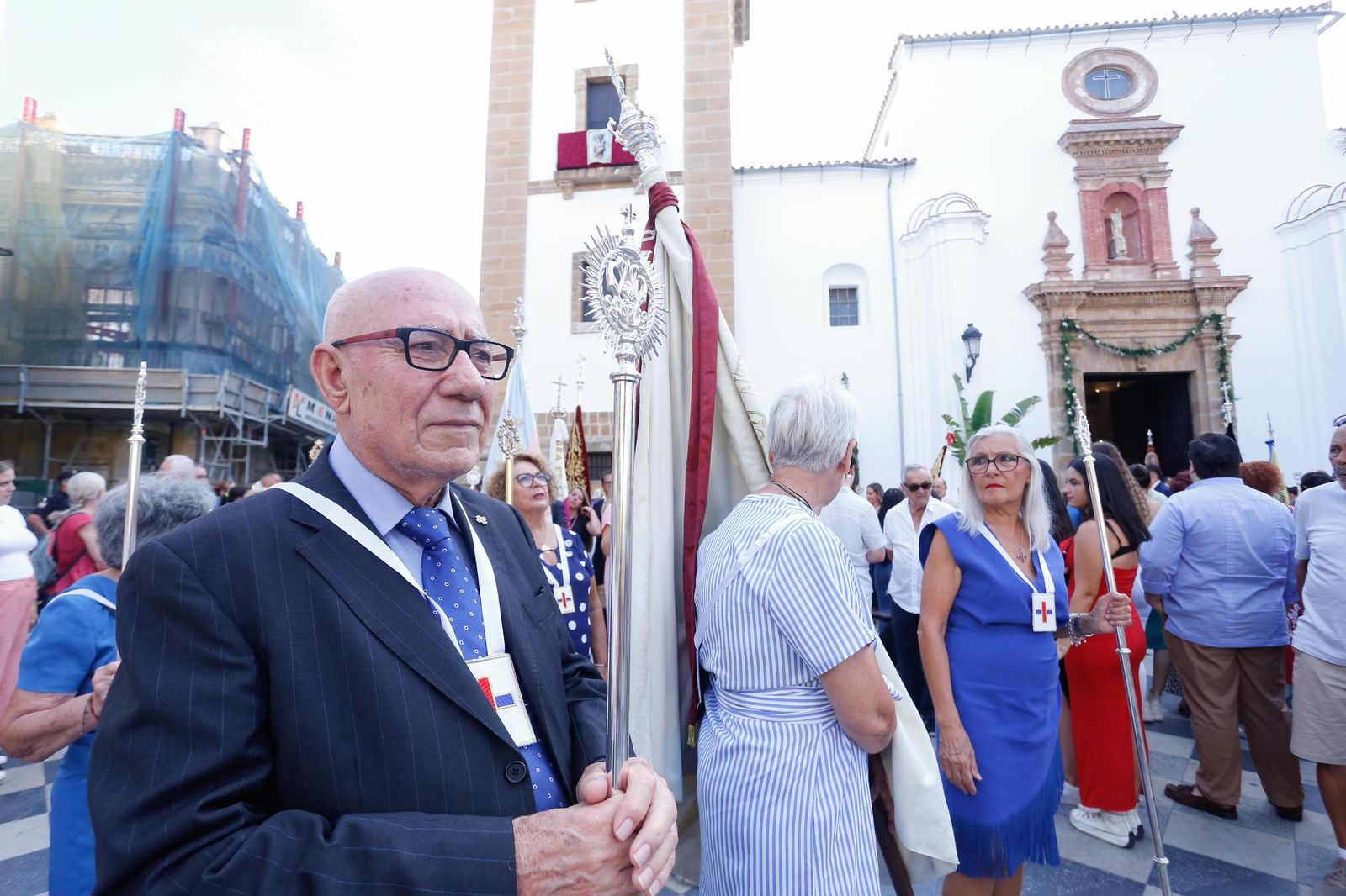 Procesión de la Virgen de la Palma, en imágenes