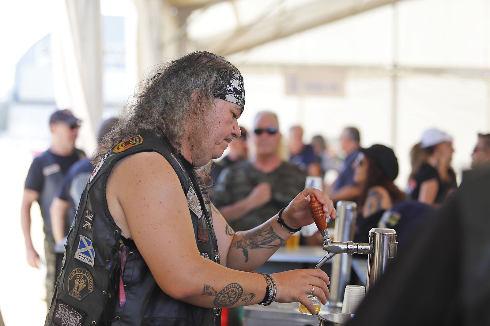 Imágenes de la Concentración del Grupo Motero Descubridores en Huelva