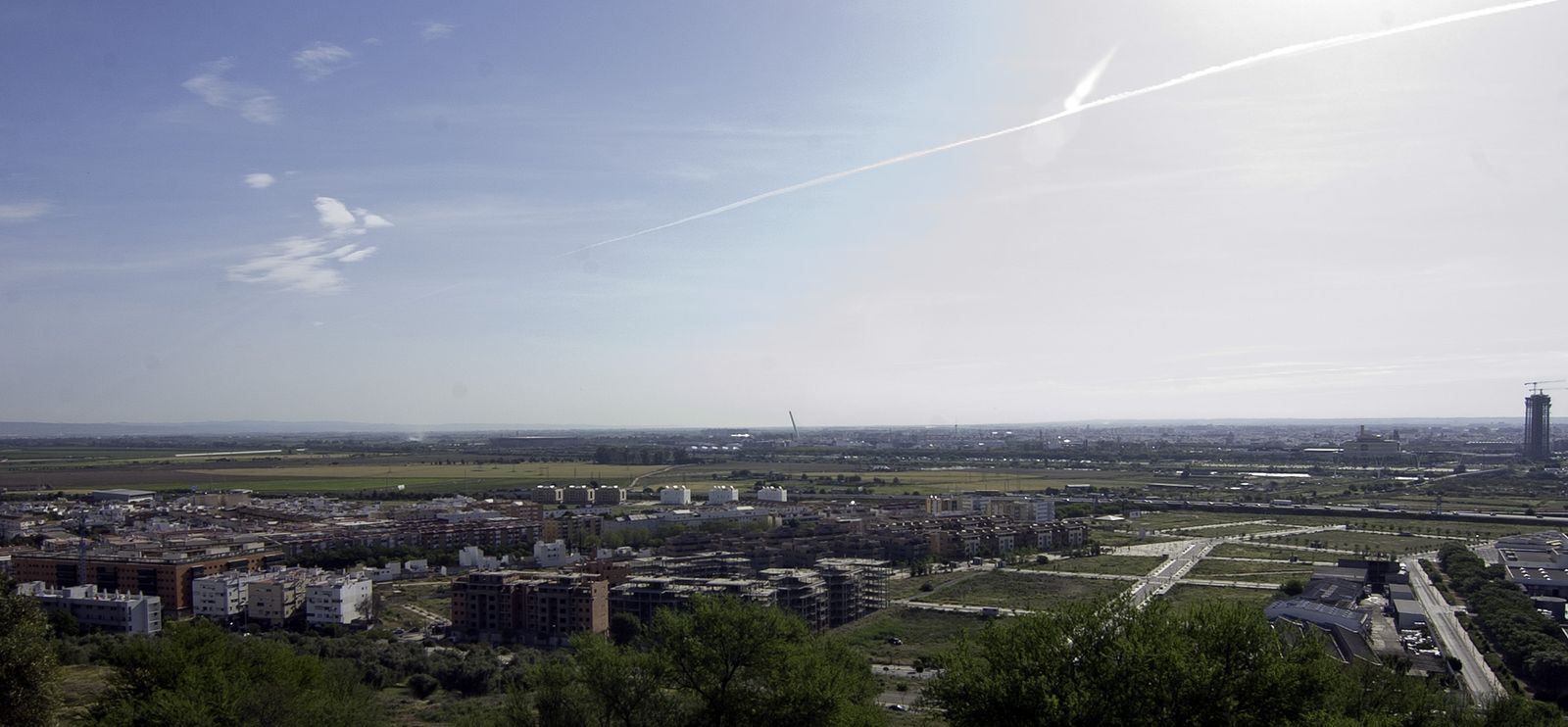 Vistas desde el cerro El Carambolo.