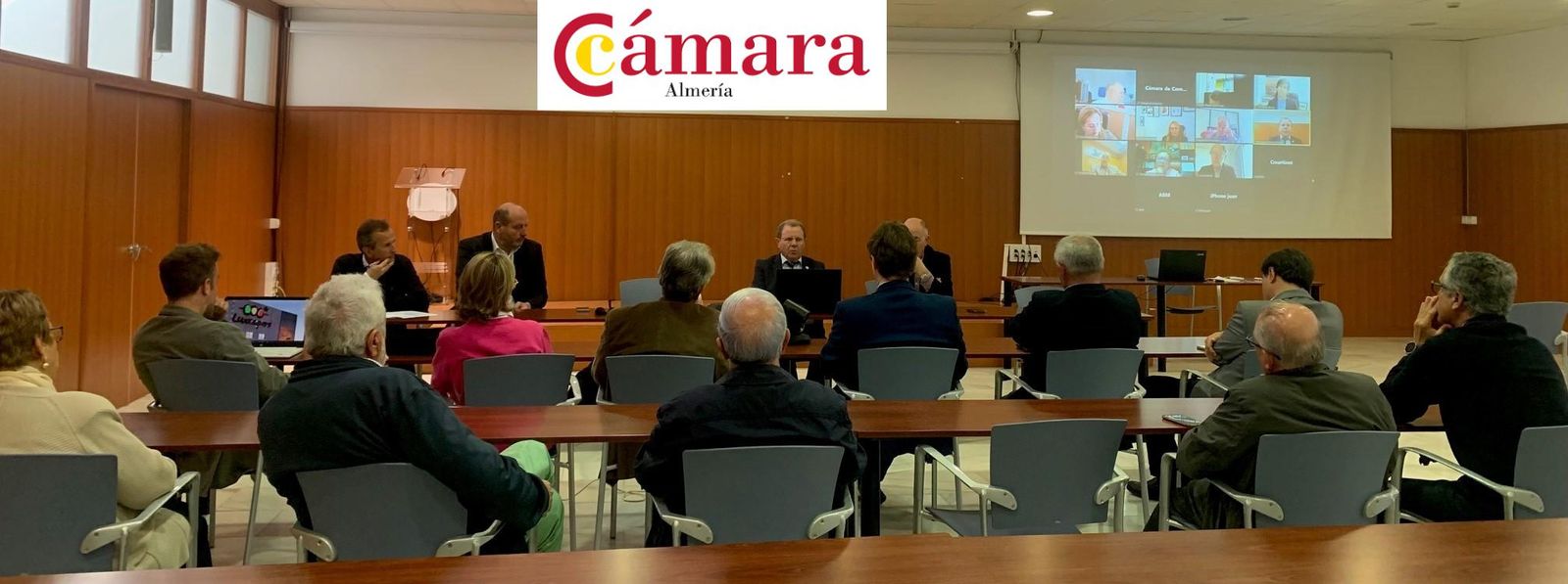 Pleno de la Cámara de Comercio de Almería.