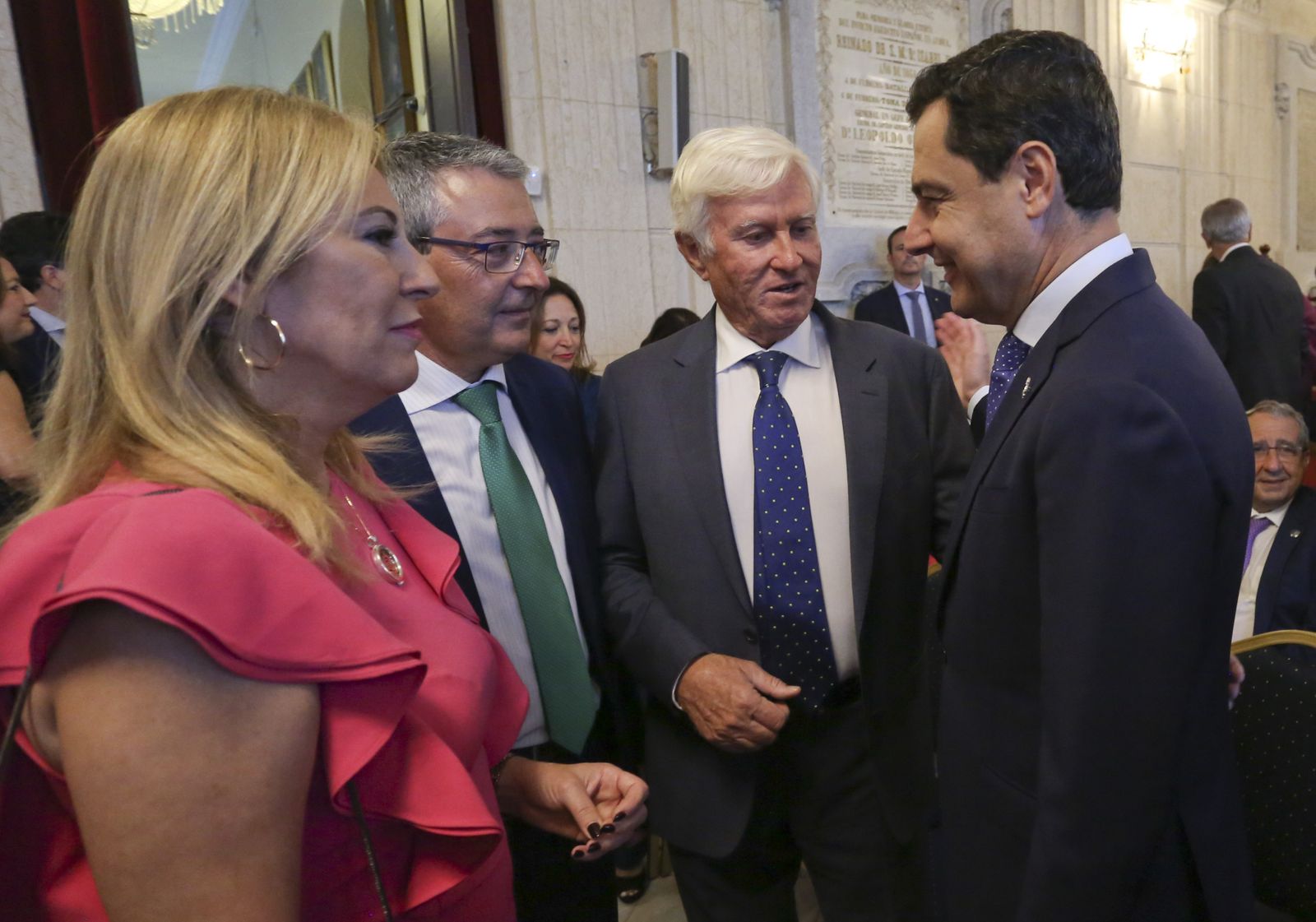 Homenaje a Celia Villalobos en el Ayuntamiento de Málaga (fotos)