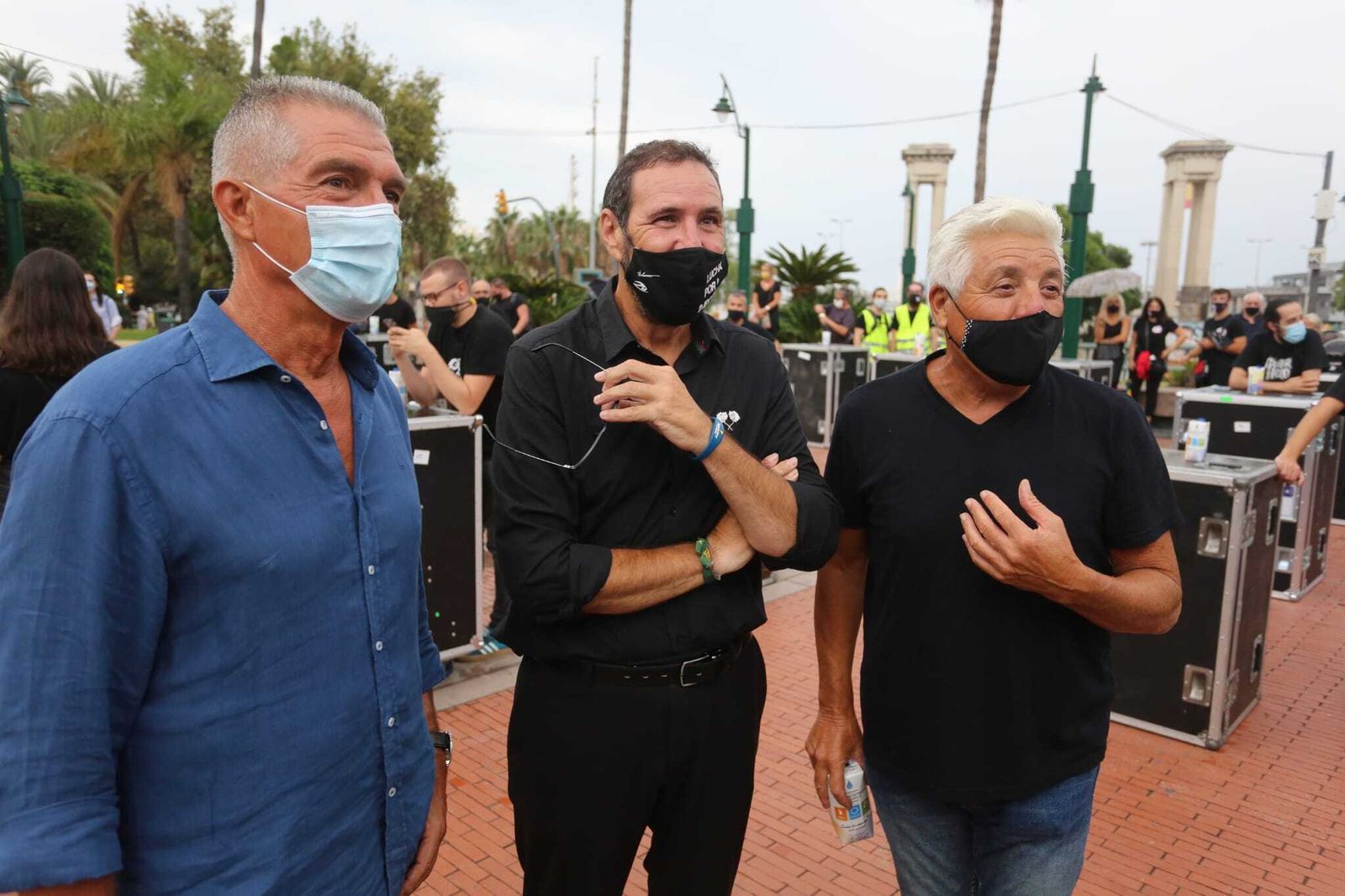 Las fotos de la manifestación de 'Alerta Roja' en Málaga en defensa de la cultura