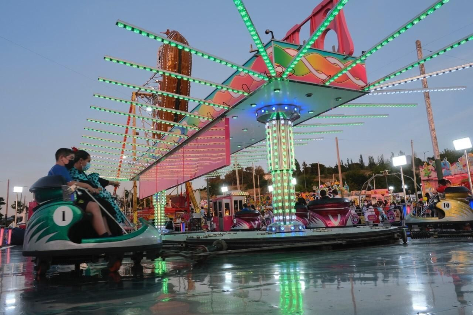 Una de las atracciones de la Feria de Antequera.