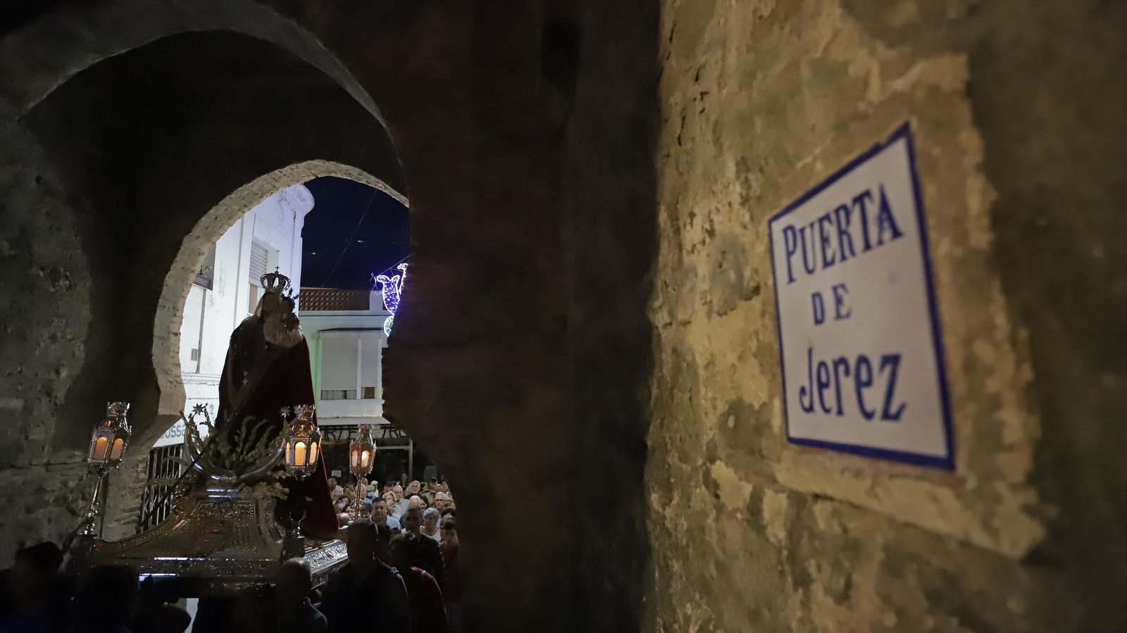 Fotos del retorno de la Virgen de la Luz a su santuario en Tarifa
