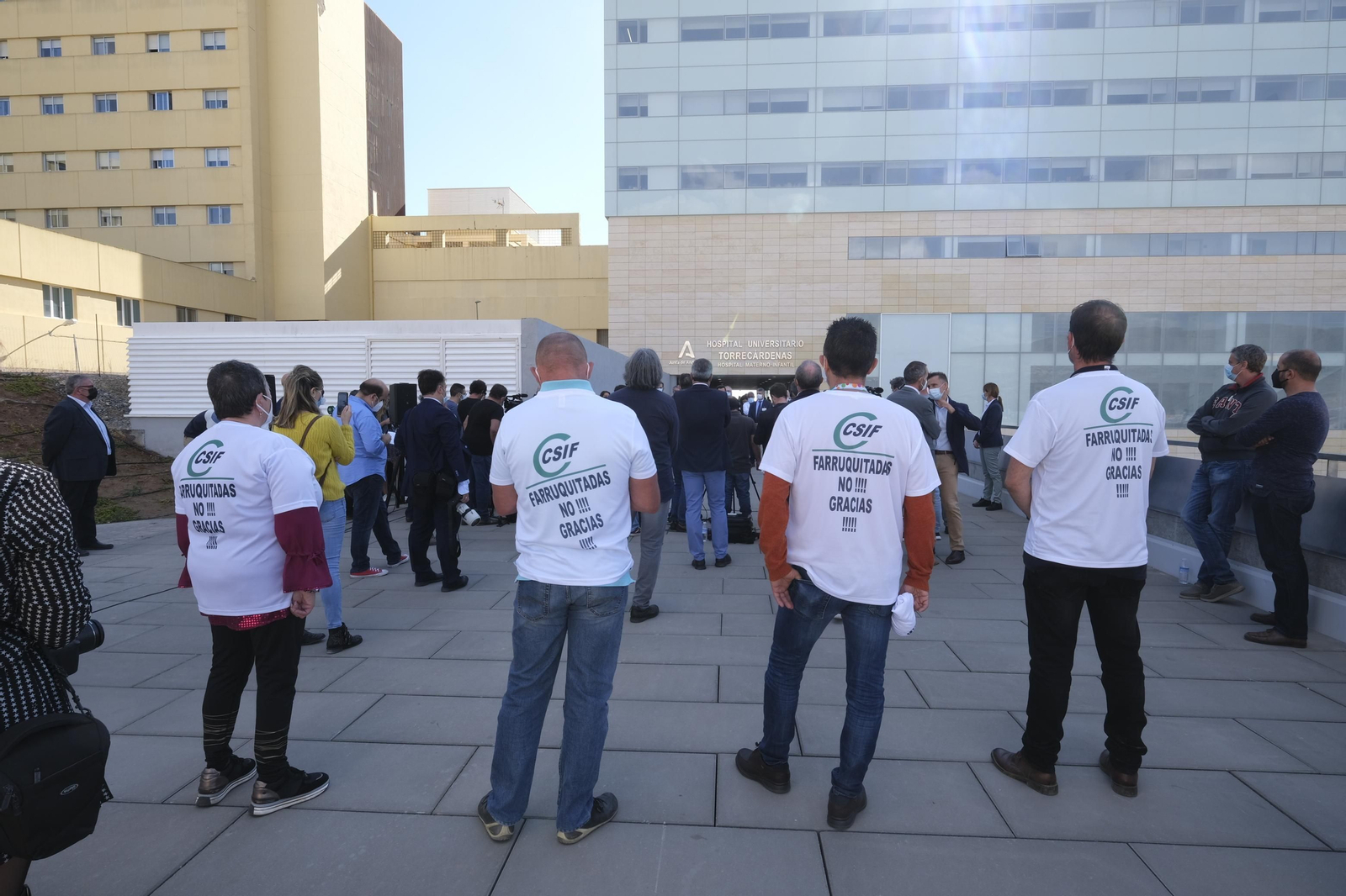 Inauguración del Hospital Materno-Infantil de Almería