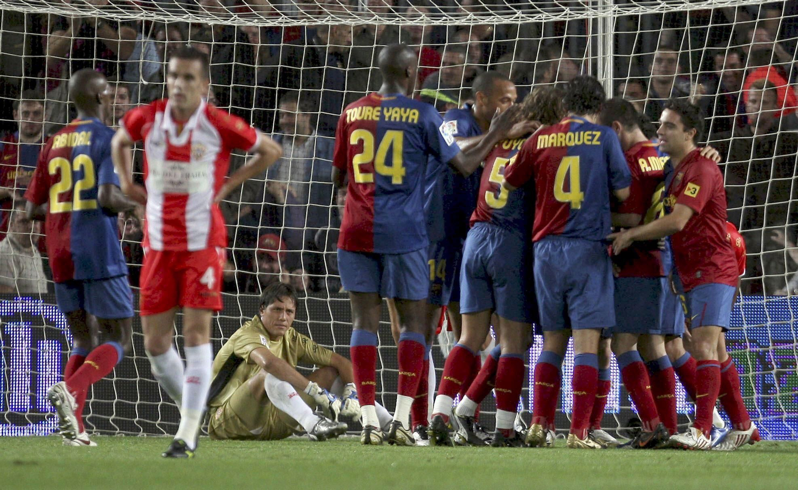 FC Barcelona 5 - UD Almería 0