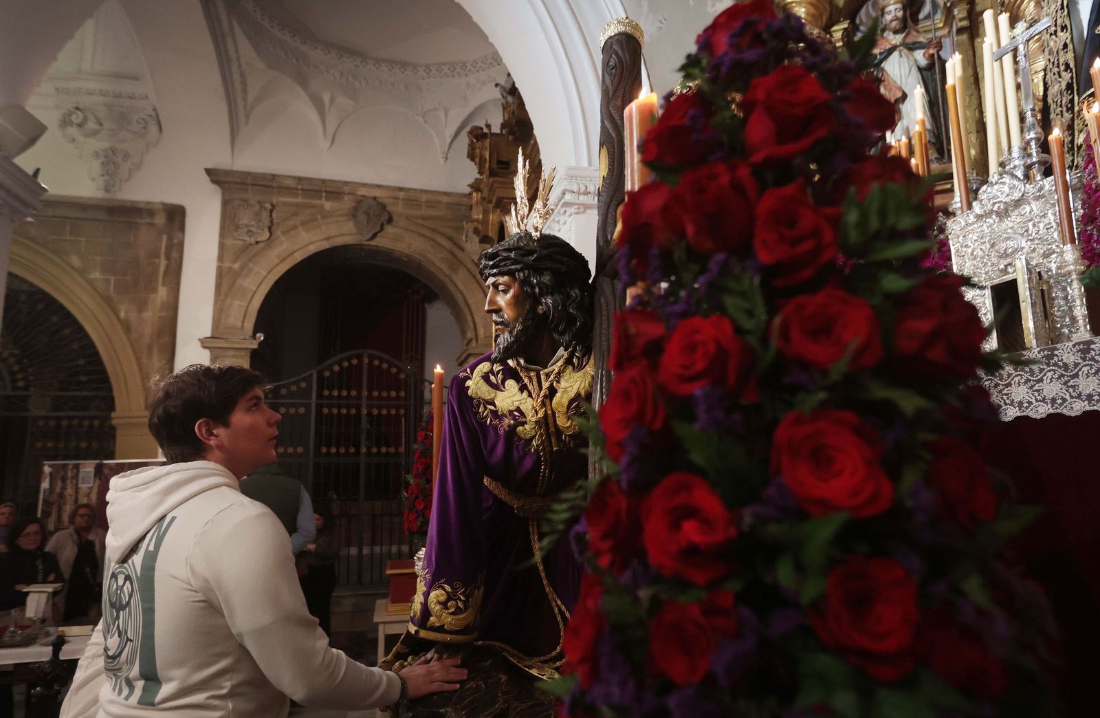 La imagen del Señor de las Tres Caídas.