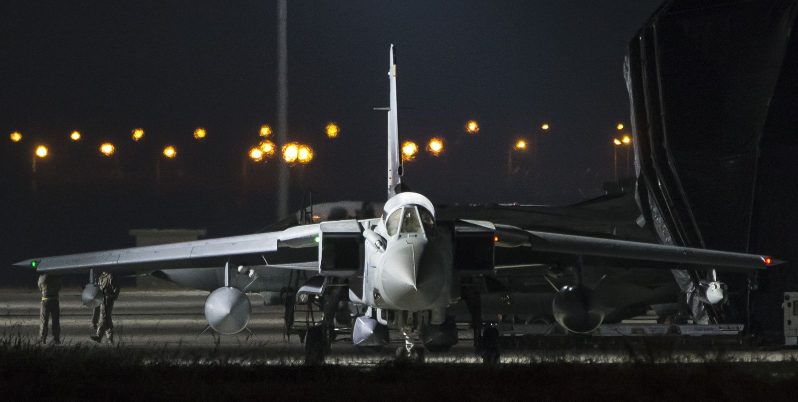 Las imágenes del bombardeo a Siria