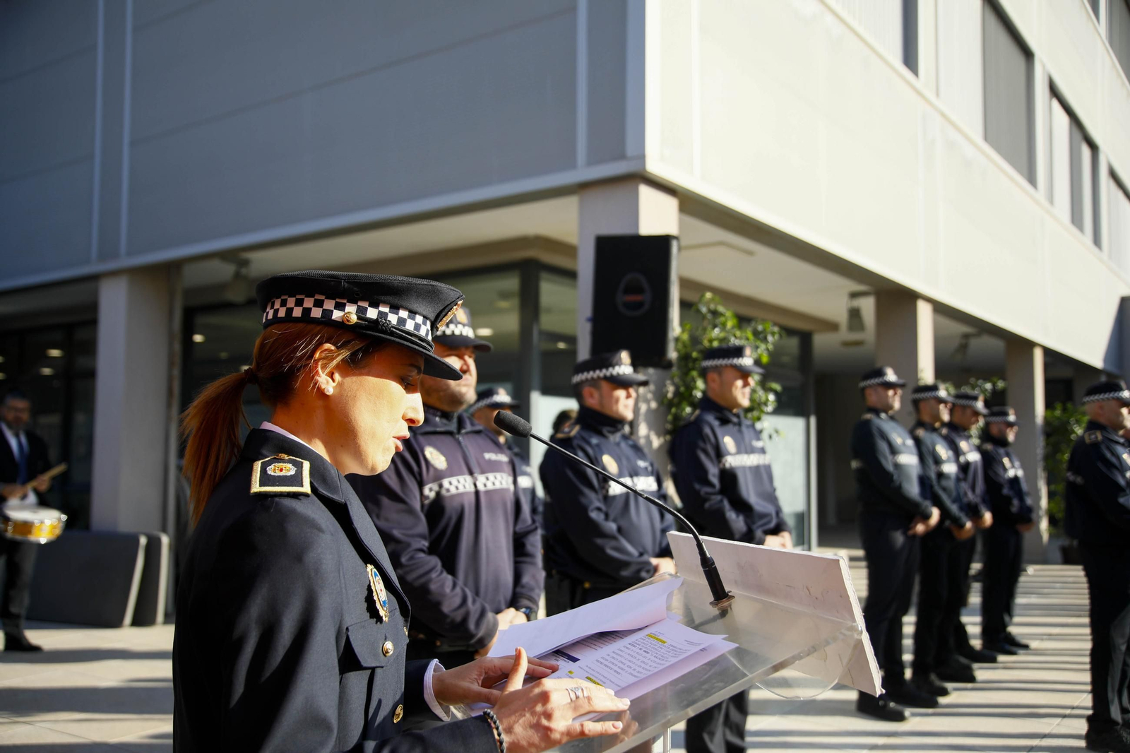 Las imágenes del acto institucional de la Policía Local de Almería con motivo de la festividad de su patrón, San Esteban